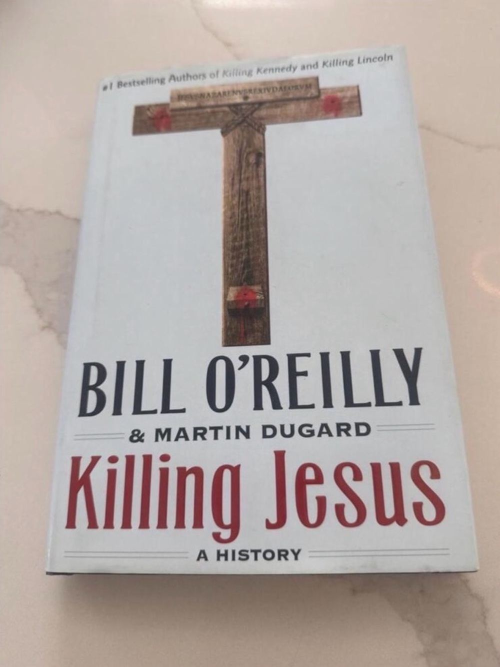 🌞 Killing Jesus by Bill O'Reilly & Martin Dugard New (White Cover, Red Title)